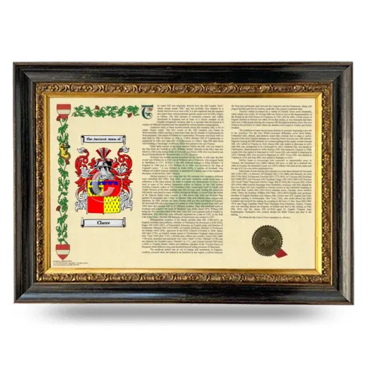 Chere Armorial Landscape Framed - Heirloom