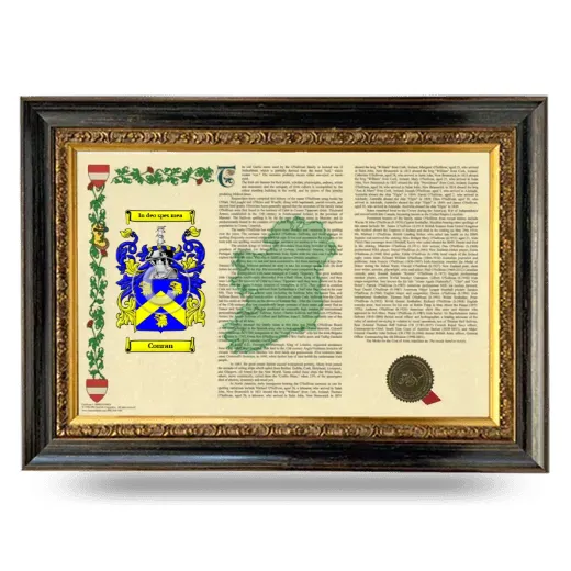 Conran Armorial Landscape Framed - Heirloom