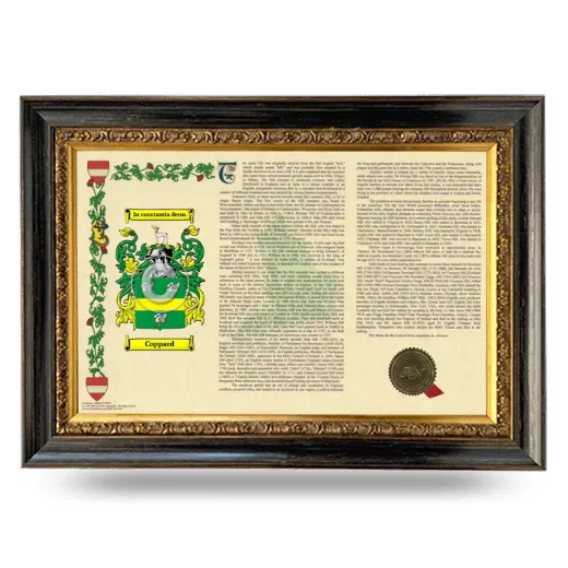 Coppard Armorial Landscape Framed - Heirloom