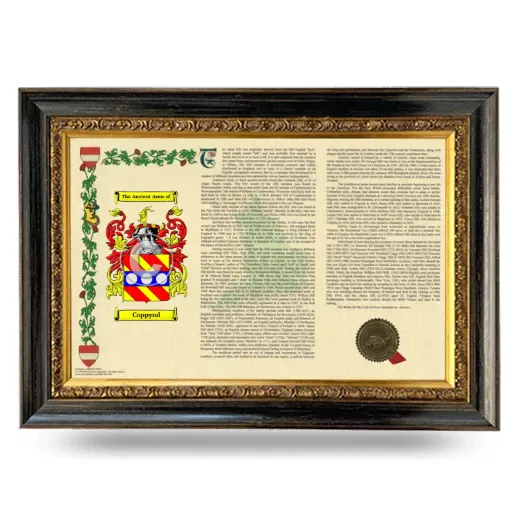 Coppynd Armorial Landscape Framed - Heirloom