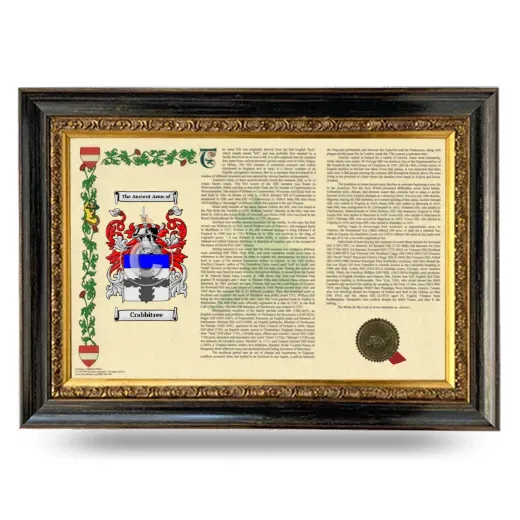 Crabbitree Armorial Landscape Framed - Heirloom