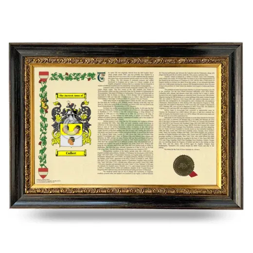 Cullert Armorial Landscape Framed - Heirloom