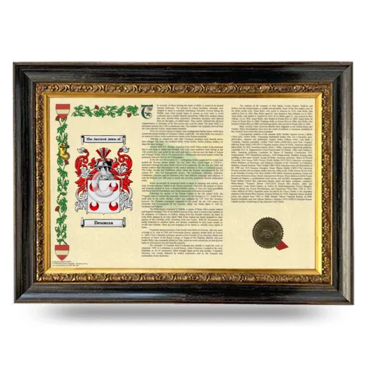 Desouza Armorial Landscape Framed - Heirloom