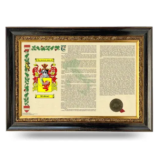 Di'vittori Armorial Landscape Framed - Heirloom