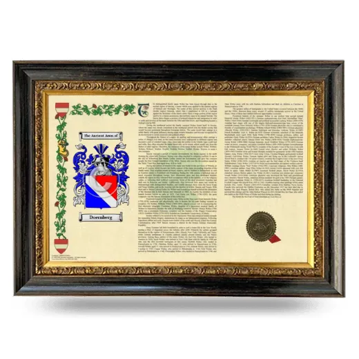 Doernberg Armorial Landscape Framed - Heirloom