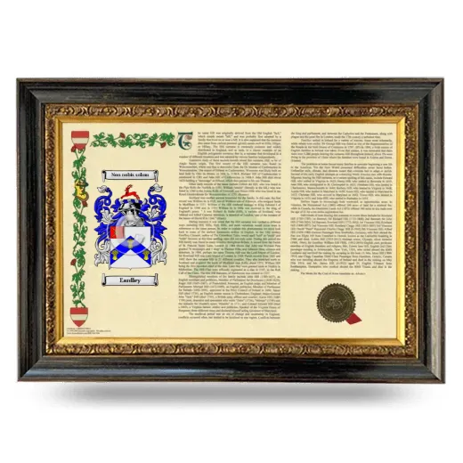 Eardley Armorial Landscape Framed - Heirloom