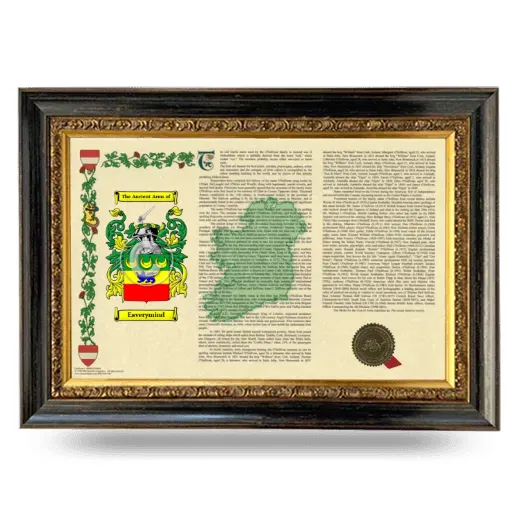 Eaverymind Armorial Landscape Framed - Heirloom