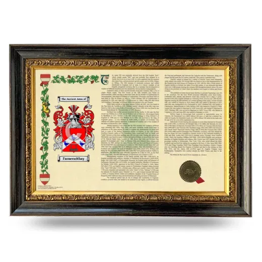 Farneswithay Armorial Landscape Framed - Heirloom