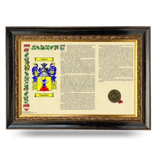Fingerhut Armorial Landscape Framed - Heirloom