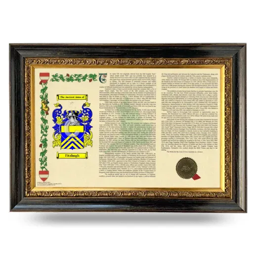 Fitzhugh Armorial Landscape Framed - Heirloom