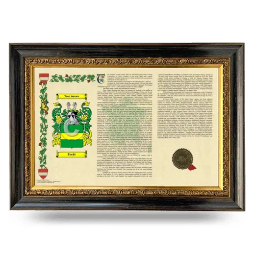 Forêt Armorial Landscape Framed - Heirloom