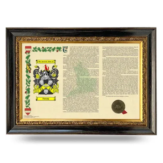 Forsay Armorial Landscape Framed - Heirloom