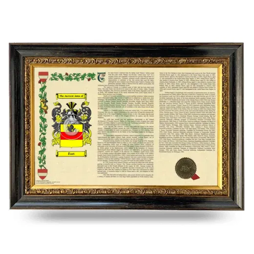 Fort Armorial Landscape Framed - Heirloom