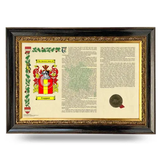 Frappart Armorial Landscape Framed - Heirloom
