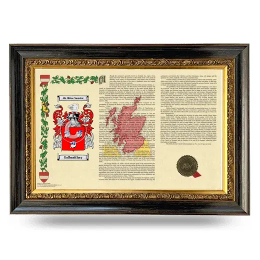 Galbraithay Armorial Landscape Framed - Heirloom