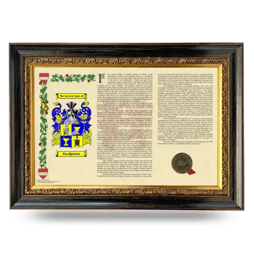 Goodpaster Armorial Landscape Framed - Heirloom