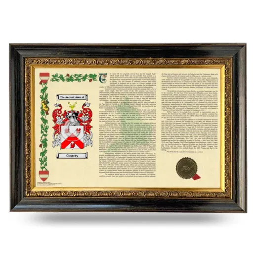 Gostrey Armorial Landscape Framed - Heirloom