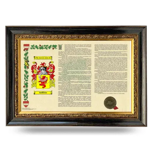Griffithe Armorial Landscape Framed - Heirloom