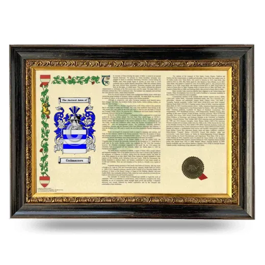 Guimaraes Armorial Landscape Framed - Heirloom