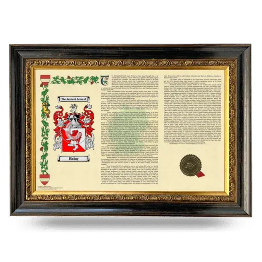 Hainy Armorial Landscape Framed - Heirloom
