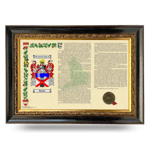 Harnet Armorial Landscape Framed - Heirloom