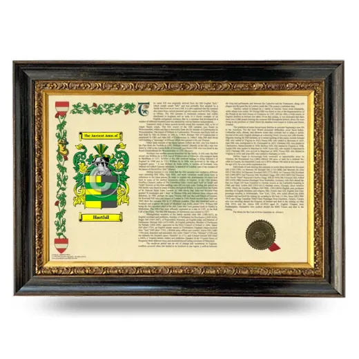 Harthil Armorial Landscape Framed - Heirloom