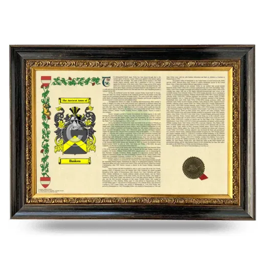 Ihnken Armorial Landscape Framed - Heirloom