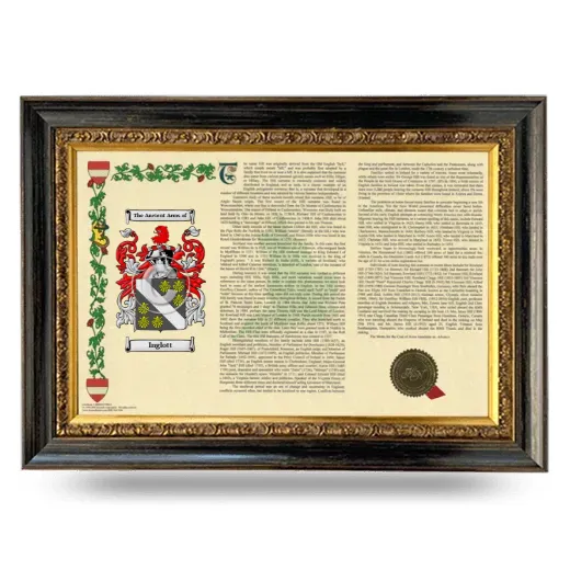 Inglott Armorial Landscape Framed - Heirloom