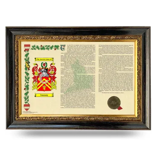 Ivanney Armorial Landscape Framed - Heirloom