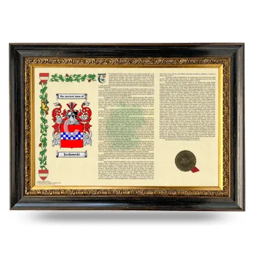 Jankowski Armorial Landscape Framed - Heirloom