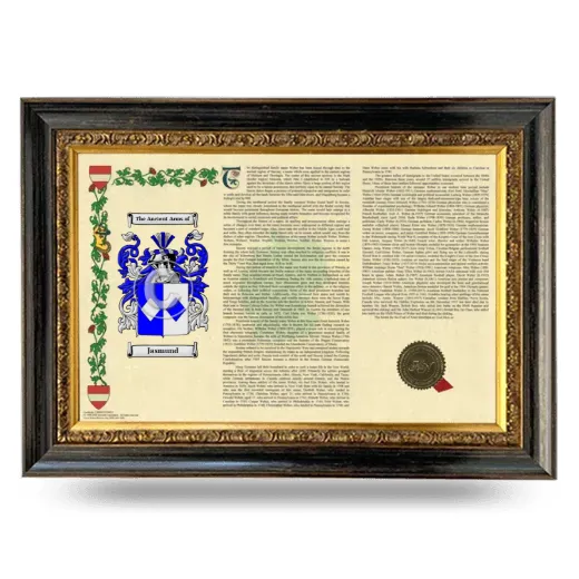 Jasmund Armorial Landscape Framed - Heirloom