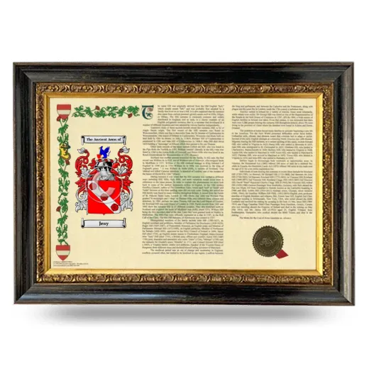 Jeay Armorial Landscape Framed - Heirloom