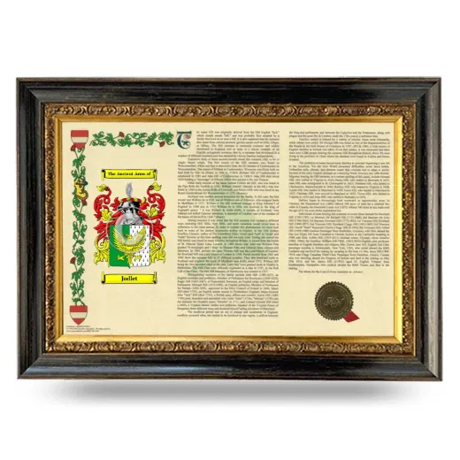 Jodlet Armorial Landscape Framed - Heirloom