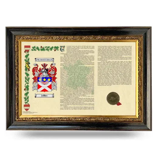 Jullien Armorial Landscape Framed - Heirloom