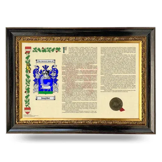 Jungblut Armorial Landscape Framed - Heirloom