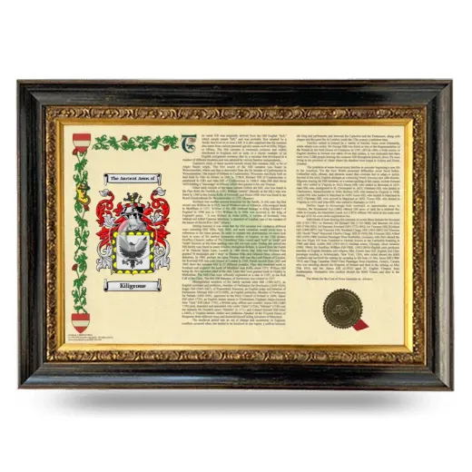 Kiligroue Armorial Landscape Framed - Heirloom