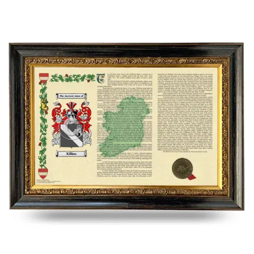 Killion Armorial Landscape Framed - Heirloom