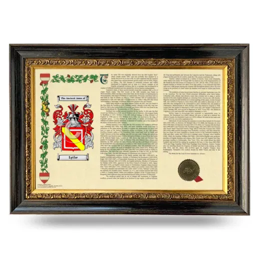 Lythe Armorial Landscape Framed - Heirloom