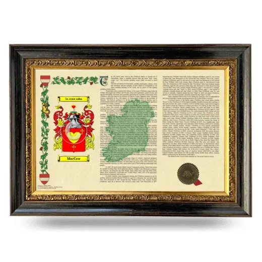 Maccaw Armorial Landscape Framed - Heirloom