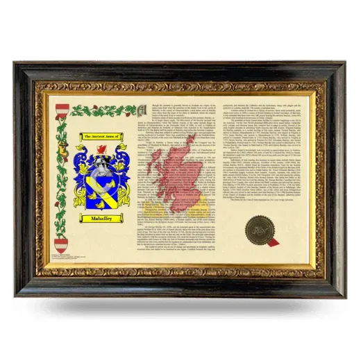 Mahaffey Armorial Landscape Framed - Heirloom