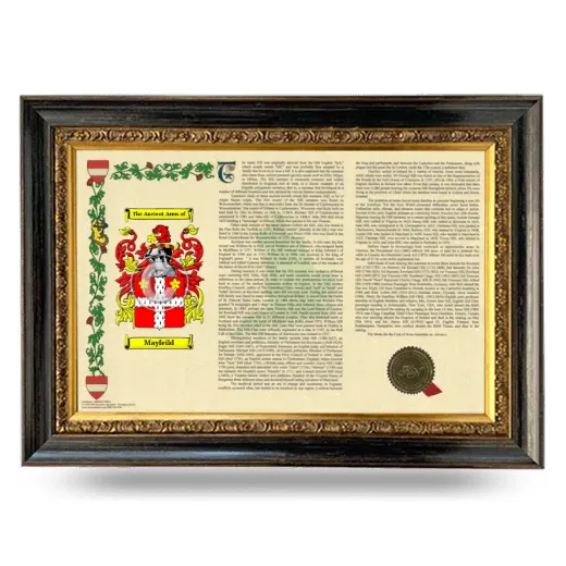 Mayfeild Armorial Landscape Framed - Heirloom
