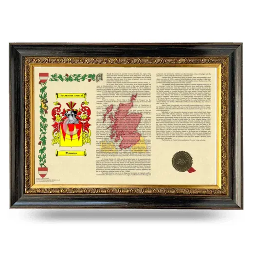 Mearns Armorial Landscape Framed - Heirloom