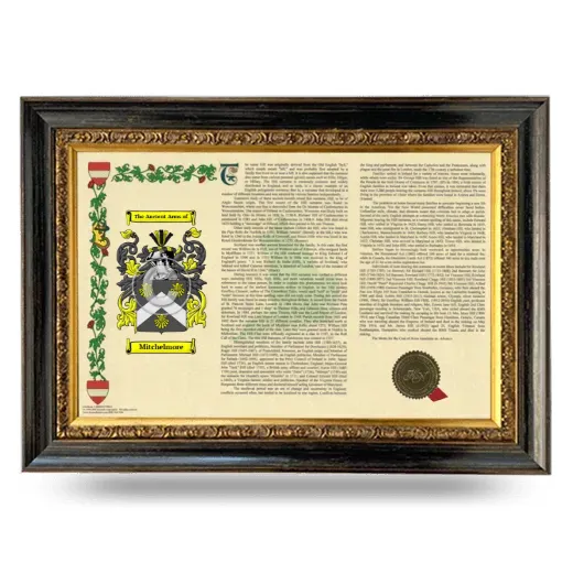 Mitchelmore Armorial Landscape Framed - Heirloom