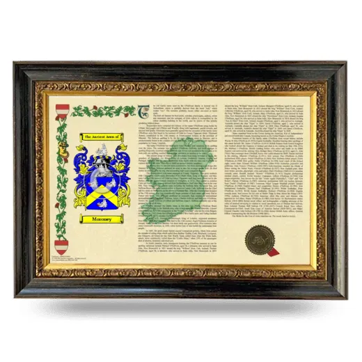 Moroney Armorial Landscape Framed - Heirloom