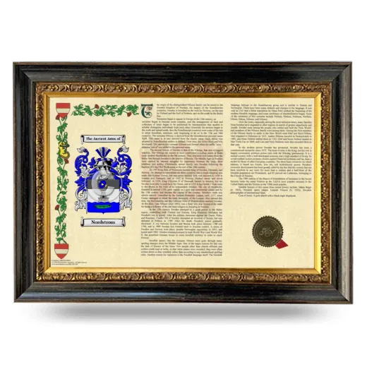 Nordstrom Armorial Landscape Framed - Heirloom