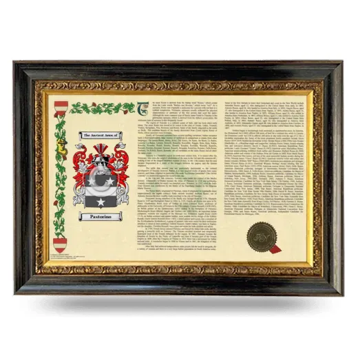 Pastorino Armorial Landscape Framed - Heirloom