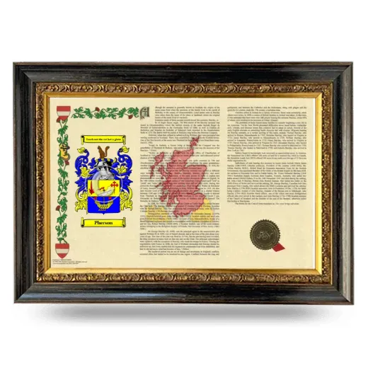 Pherson Armorial Landscape Framed - Heirloom