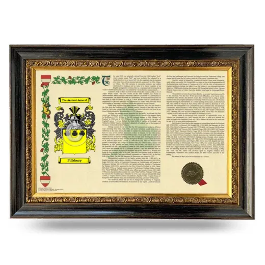 Pillsbury Armorial Landscape Framed - Heirloom