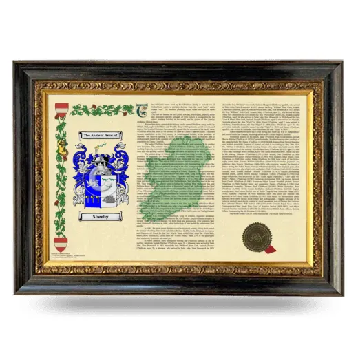 Sheehy Armorial Landscape Framed - Heirloom