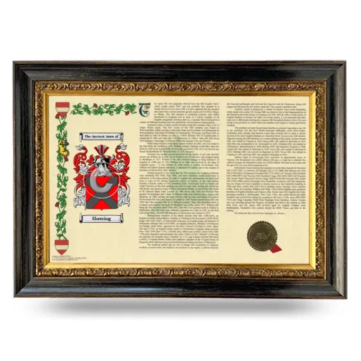 Sherring Armorial Landscape Framed - Heirloom